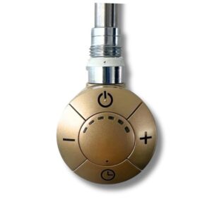 Vela Thermosatic Element 600w in Brushed Brass