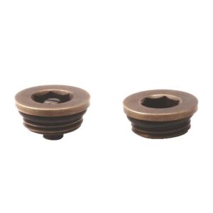 Piero Airvent & Plug in Antique Brass