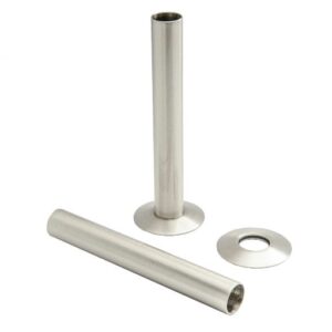 Zella 130mm Pipe Sleeve in Brushed Nickel