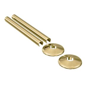 Bellerin 200mm Retro Fit Pipe Sleeve in Polished Brass