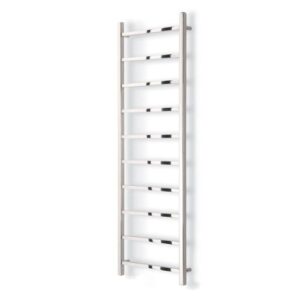 Cordoba Electric 1500 x 500mm Vertical Polished Stainless Steel