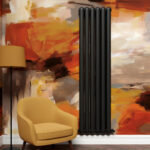 Cambridge black vertical 2 Column Designer Radiator | Designer Radiator UK | Heating | Delivery UK | Direct radiators