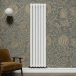 Cambridge white vertical 2 Column Designer Radiator | Designer Radiator UK | Heating | Delivery UK | Direct radiators
