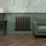 Cambridge brushed bronze horizontal 2 Column Designer Radiator | Designer Radiator UK | Heating | Delivery UK | Direct radiators