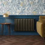 Cambridge brushed bronze horizontal 2 Column Designer Radiator | Designer Radiator UK | Heating | Delivery UK | Direct radiators