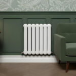 Cambridge white horizontal 2 Column Designer Radiator | Designer Radiator UK | Heating | Delivery UK | Direct radiators