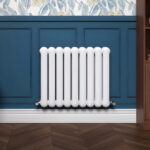 Cambridge white horizontal 2 Column Designer Radiator | Designer Radiator UK | Heating | Delivery UK | Direct radiators