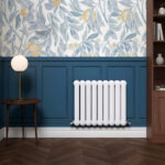 Cambridge white horizontal 2 Column Designer Radiator | Designer Radiator UK | Heating | Delivery UK | Direct radiators