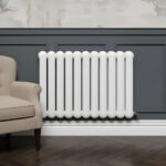 Cambridge white horizontal 2 Column Designer Radiator | Designer Radiator UK | Heating | Delivery UK | Direct radiators