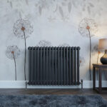 Direct Radiators | Cotswold Traditional anthracite 3 column Designer radiators UK