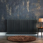 Direct Radiators | Cotswold Traditional anthracite 3 column Designer radiators UK