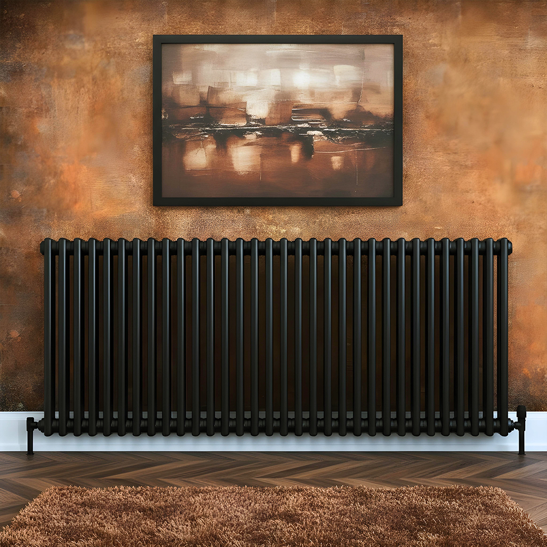 Direct Radiators | Cotswold Traditional Black 3 column Designer radiators UK