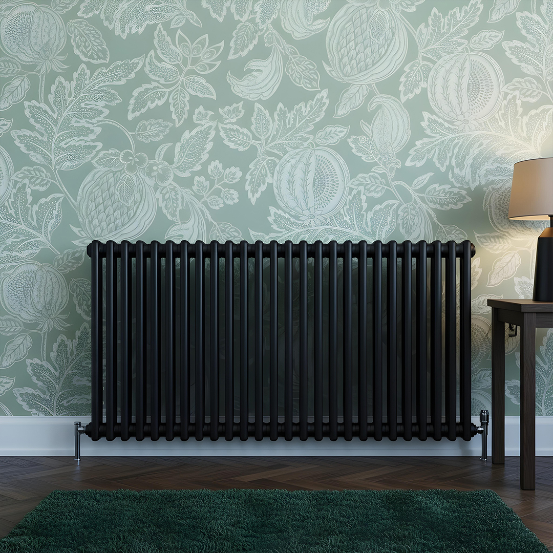 Direct Radiators | Cotswold Traditional Black 3 column Designer radiators UK