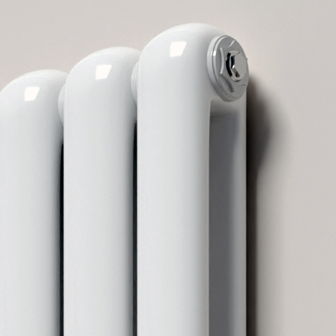Cambridge white vertical 2 Column Designer Radiator | Designer Radiator UK | Heating | Delivery UK | Direct radiators